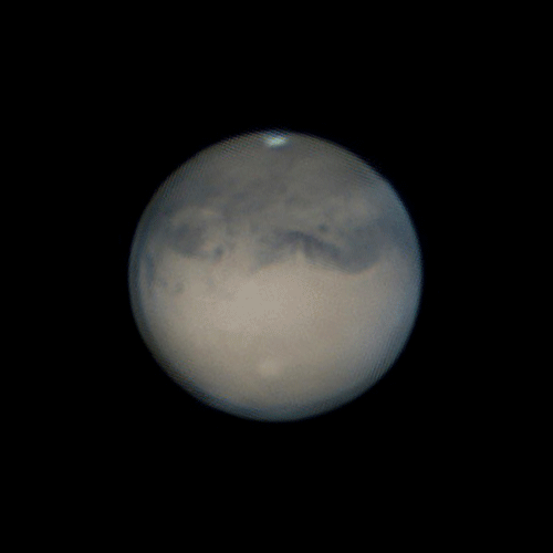 Mars Rotation Timelapse