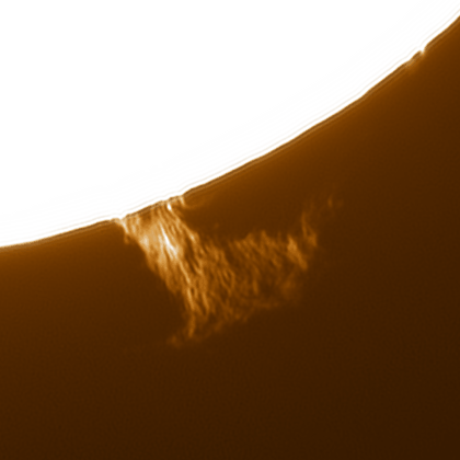 Solar Flare Timelapse