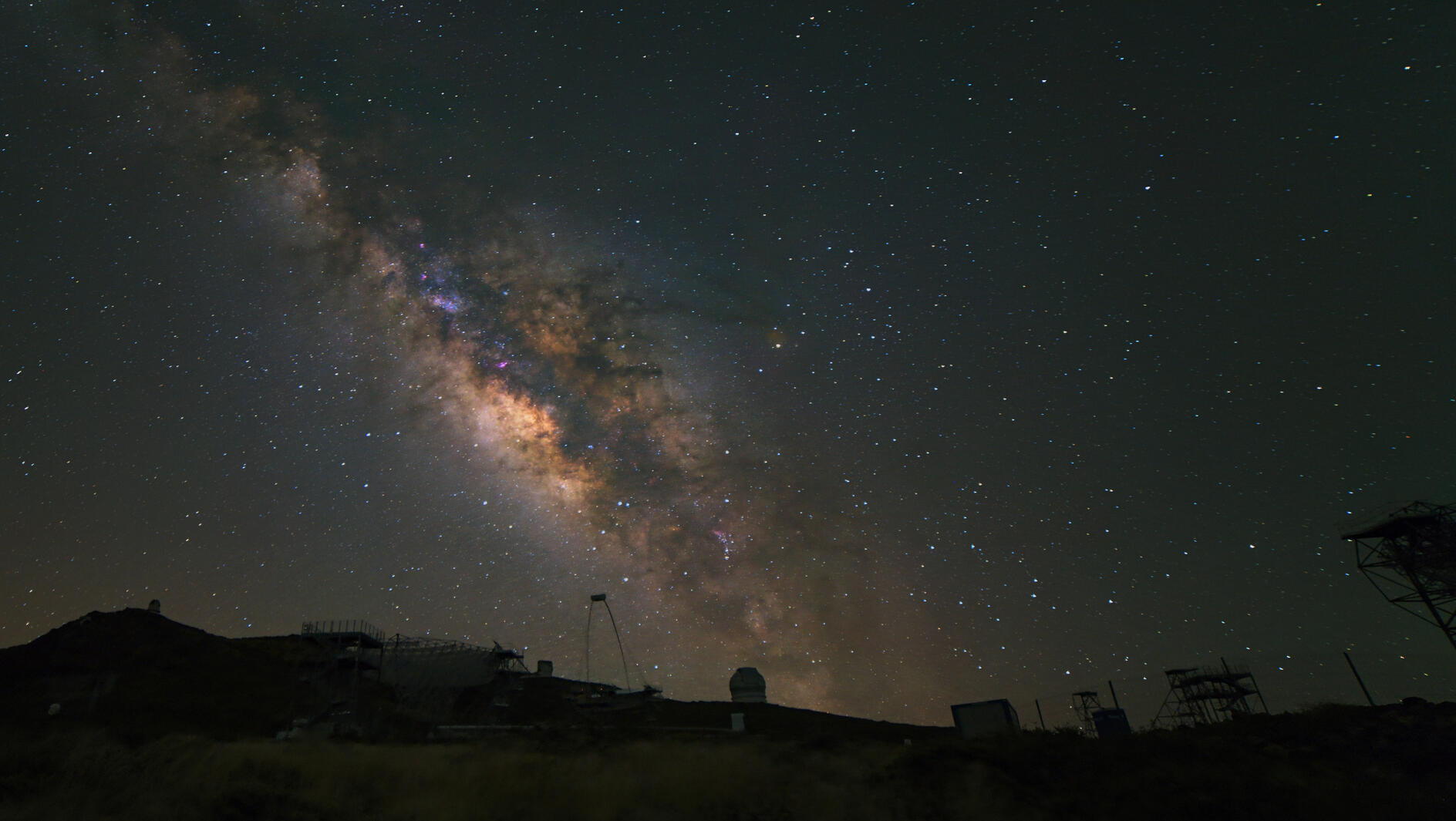 Milky Way above La Palma